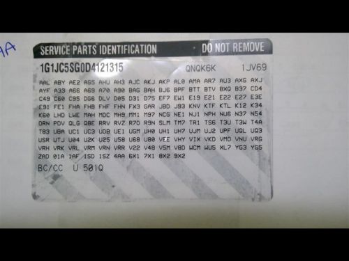 Coolant Reservoir Fits 12-19 SONIC 1773763, US $24.99, image 8