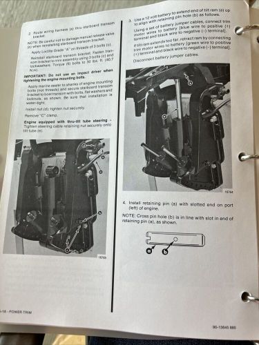 OEM Mercury Service Manual Models 70 Above Serial No A719280 80 90 Mariner 75 90, US $19.99, image 3