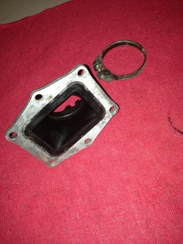 Honda trx250r trx 250r stock oem  carburetor intake insulator w true oem clamp