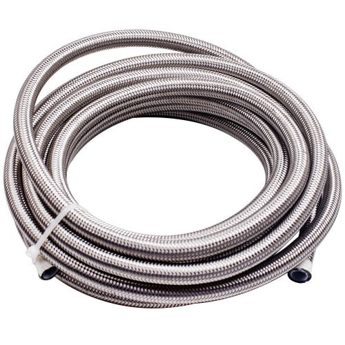 AN8 Stainless steel PTFE Fuel Hose x 20feet/6M -73 C to + 260 C 1000 PSI, US $68.90, image 2