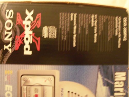 NEW OPEN BOX Sony CDXR-30MPKGMarine UV Weather Resistant 2 SONY SPEAKERS CD/M, US $175.00, image 4