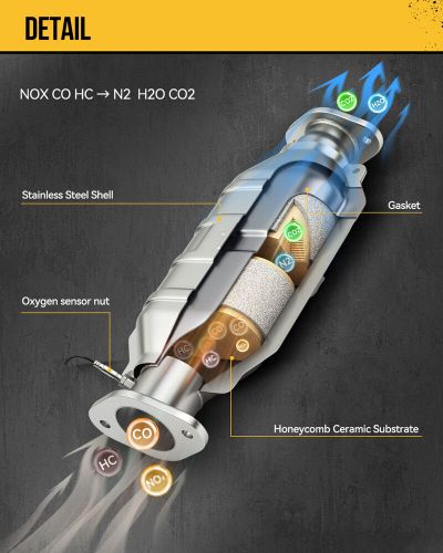EPA Catalytic Converter For 05 - 08 Ford E-150 E-250 E-350 5.4L Front Left Right, US $196.83, image 4