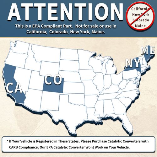 EPA Catalytic Converter For 05 - 08 Ford E-150 E-250 E-350 5.4L Front Left Right, US $196.83, image 8