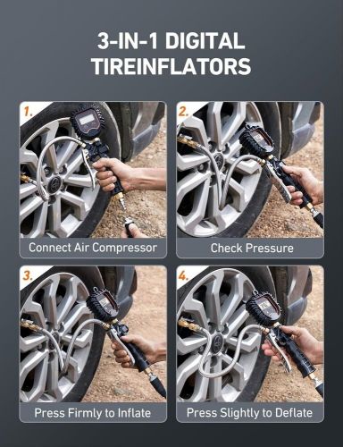 Accesorios para compresor de aire de 250 PSI para trabajo pesado color negro NEW, US $99.99, image 5