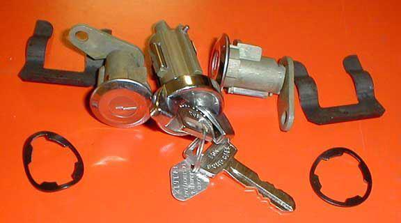 Maverick cougar pinto ignition door lock set keys new guaranteed