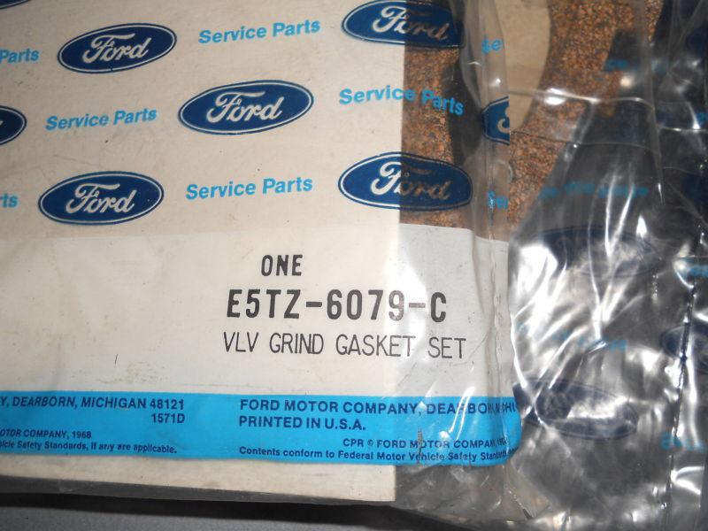 Nos 1987 1988 ford mustang 2.3l 2.3 engine gasket rebuild kit set new e5tz-6079-