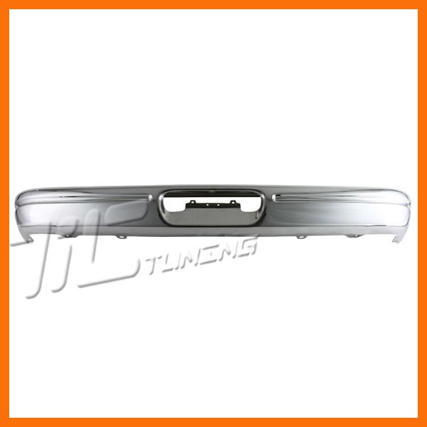 94-02 dodge ram van rear standard bumper face bar ch1102348 chrome steel wo pad