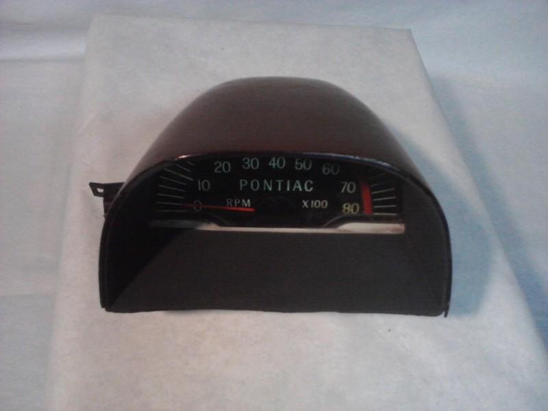 Sell 1967 Pontiac GTO Firebird Hood Tach Tachometer Factory Original