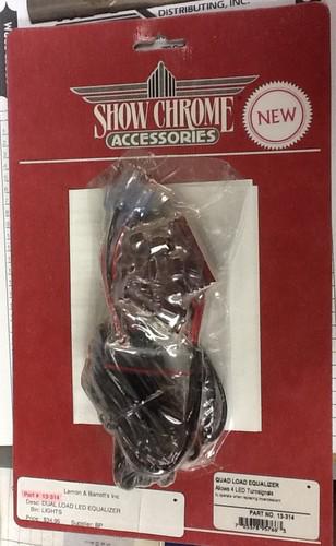 New show chrome quad load equalizer 4 led #13-314 kawasaki,honda,yamaha,suzuki
