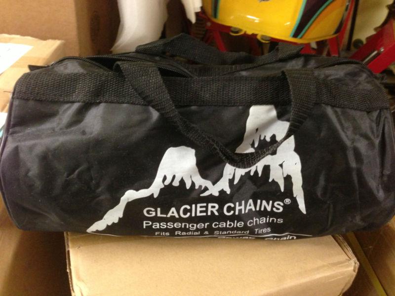 Glacier stock 1030 passenger cable tire chain set of 2 auto parts adjuster