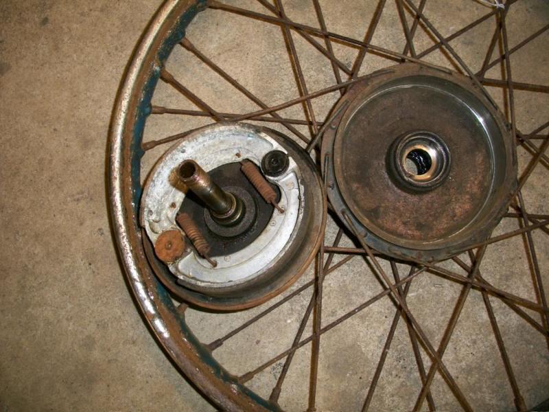 BSA Front Wheel C10 C11 1951, US $99.99, image 5