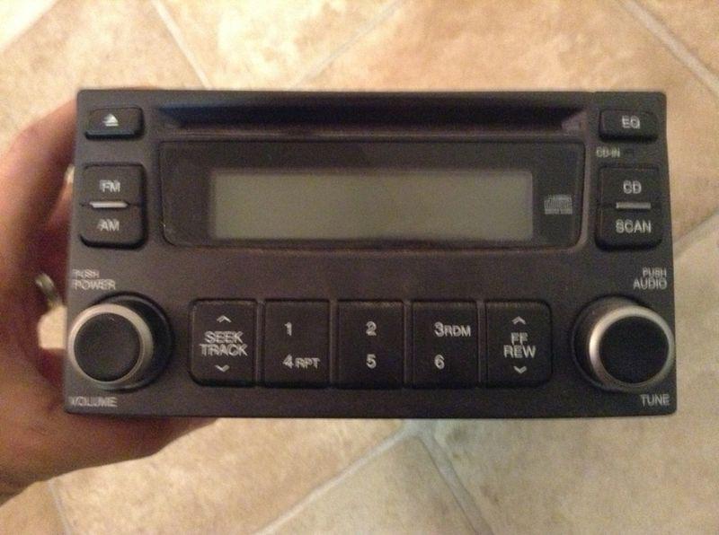 06 07 kia optima cd player radio receiver oem ch77