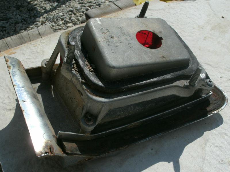 1967 67 Oldsmobile Olds Cutlass 442 Rear Tail Light Assembly Housing Lens OEM , US $29.99, image 9