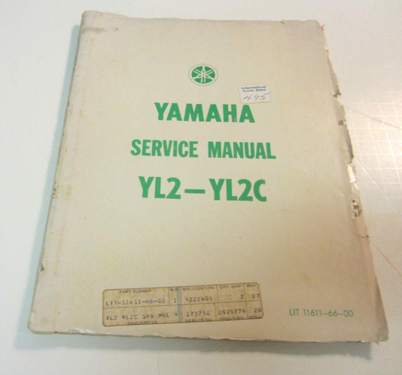 1967 yamaha 100 yl2 service manual yl2c
