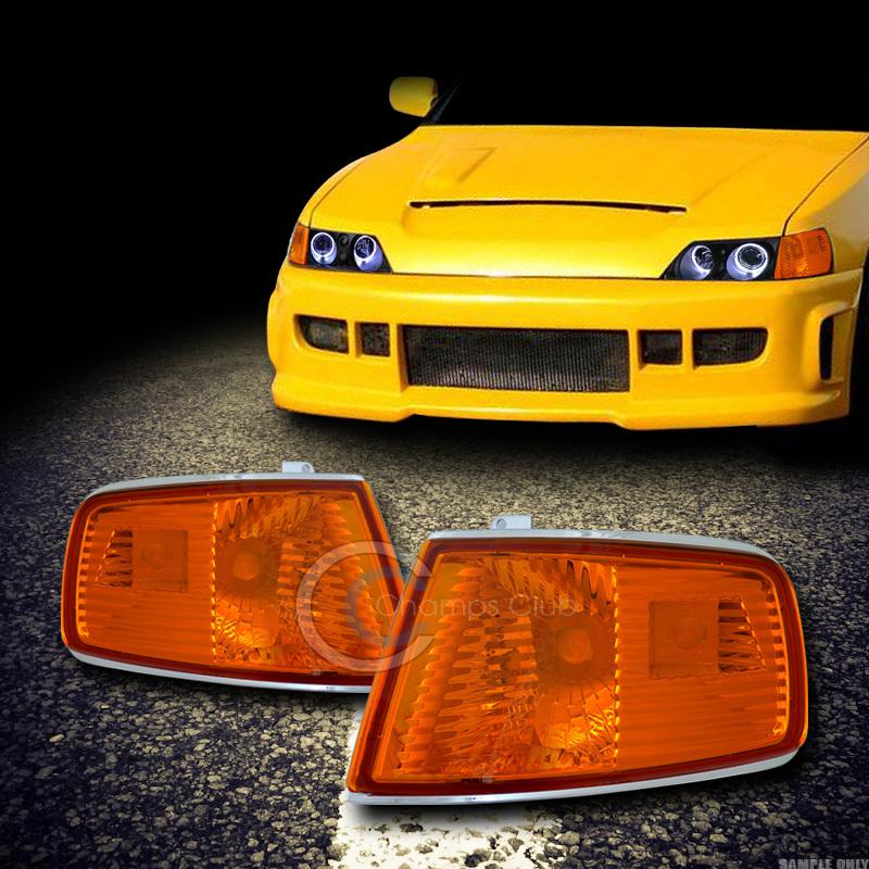 Sell JDM AMBER LENS TURN SIGNAL PARKING CORNER LIGHTS LAMPS YD 9091