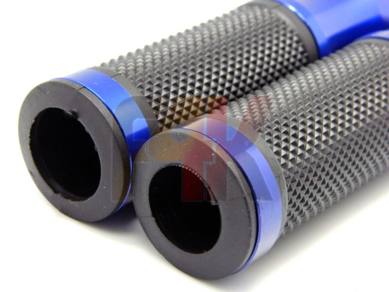 BLUE MOTORCYCLE RACING DIRT BIKE ALUMINUM 7/8