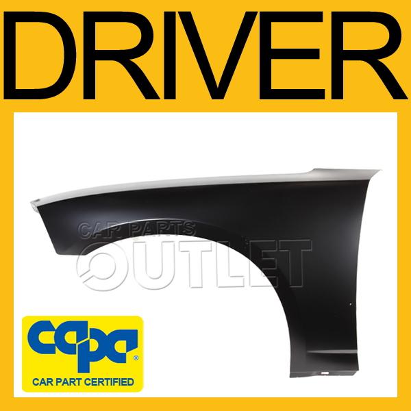 2006-2010 dodge charger driver side front fender primed black steel 2008 capa lh