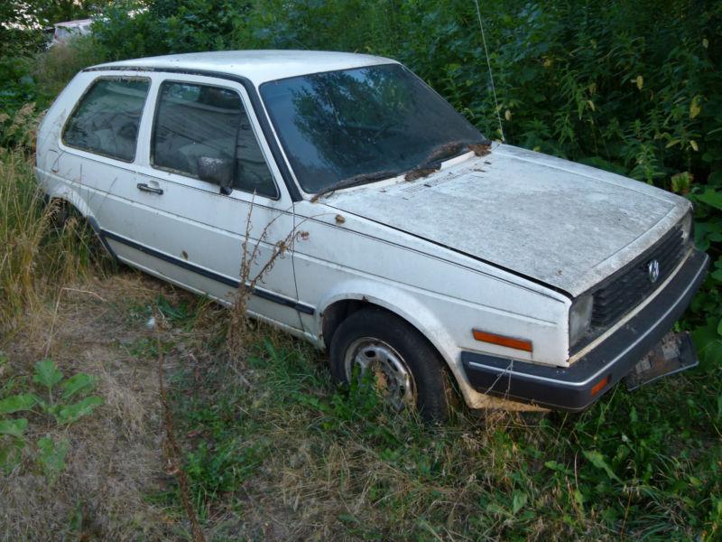 Parting out: 1985 vw golf mk2 a2 volkswagen westmoreland westy - white