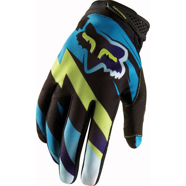Blue s fox racing dirtpaw costa gloves 2013 model