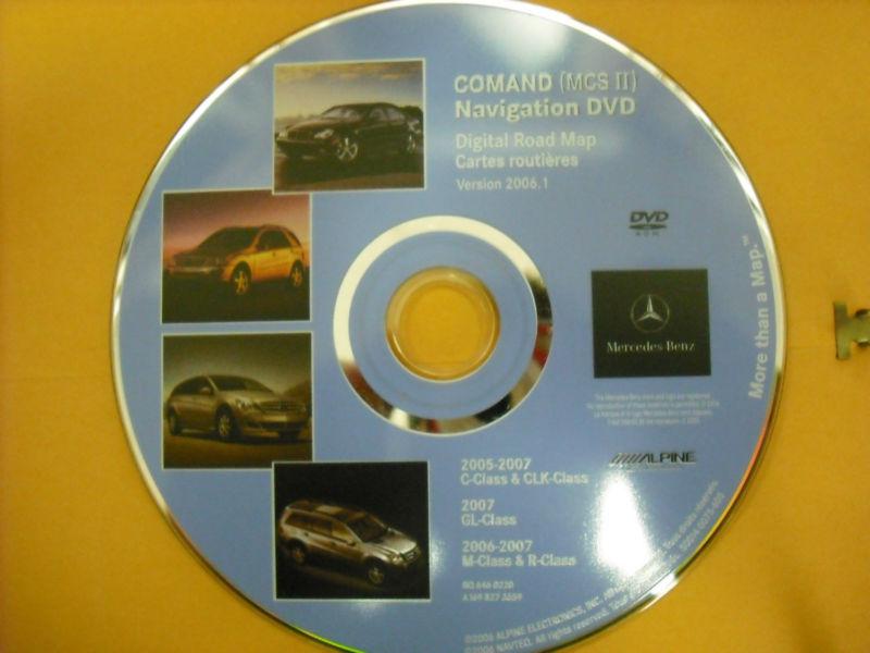 Mercedes benz comand (mcsii) navigation dvd version 2006.1 bq6460220 a1698273559