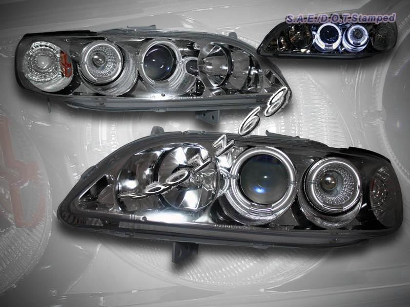 Sell Honda Accord 19982002 Chrome Projector Headlights Halo in