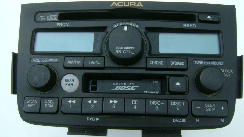 ACURA MDX RADIO 6 DISC CD CASSETTE OEM 01 02 03, US $92.99, image 1