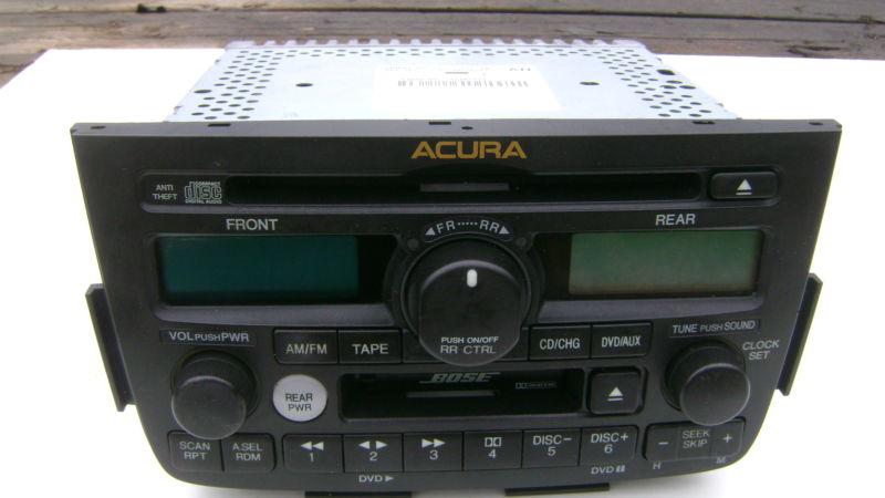 ACURA MDX RADIO 6 DISC CD CASSETTE OEM 01 02 03, US $92.99, image 5