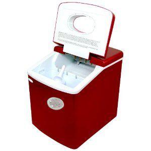 Newair 28 pound portable icemaker ice maker home kitchen rv camping party red 