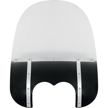 Memphis shades mem6531 black 21" memphis fats windshield harley fxdf