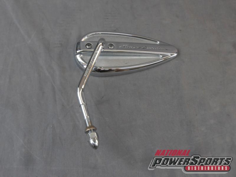 HARLEY DAVIDSON 91968-98 LEFT HAND SCRIPT TEARDROP MIRROR CHROME MIRROR 9271325, US $0.99, image 2