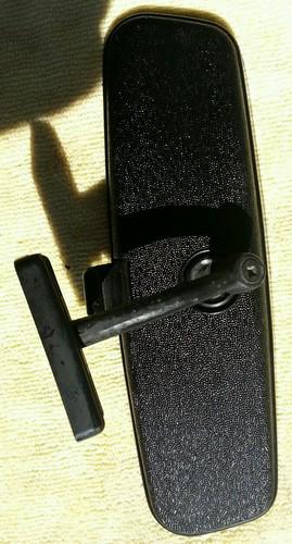 Triumph spitifre - rearview mirror no cracks nice shape. 