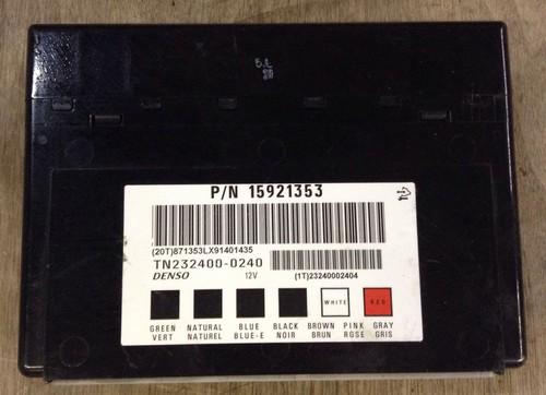 06 07 08 09 10 11 impala chassis ecm body computer chassis oem