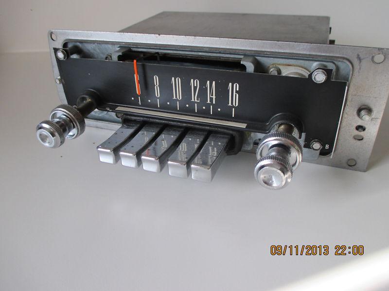1965/66 Ford Galaxie AM radio 6TBF, US $59.00, image 2