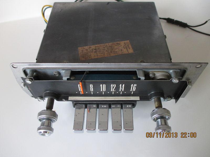 1965/66 Ford Galaxie AM radio 6TBF, US $59.00, image 3