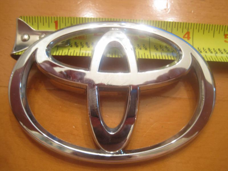 Toyota Emblem OEM 4 3/8