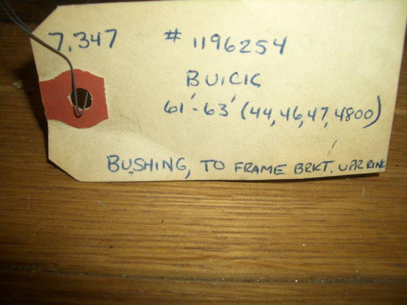 61 62 63 BUICK NOS FRAME BRACKET RING BUSHING RIVIERA WILDCAT ELECTRA INVICTA, US $19.99, image 2