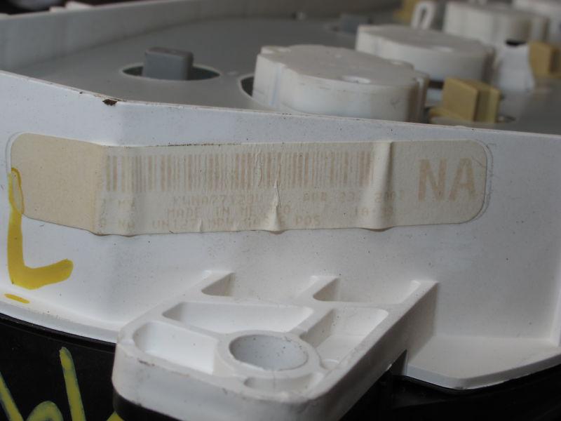 2007 07 Ford E150 E250 E350 E450 Van Speedometer Cluster 57K, US $150.00, image 3