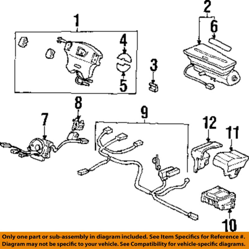 HONDA OEM 06780-SEP-A80 Air Bag-Passenger Air Bag, US $298.00, image 7