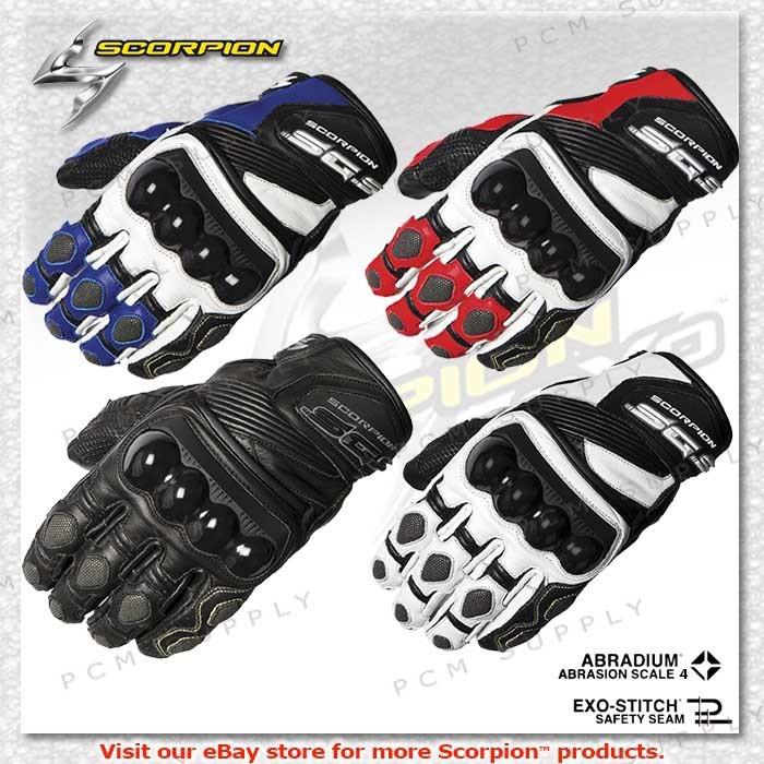 Scorpion sgs leather motorcycle street glove