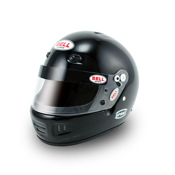 Snell sa2010 bell sport auto racing helmets black xlarge & free delux helmet bag