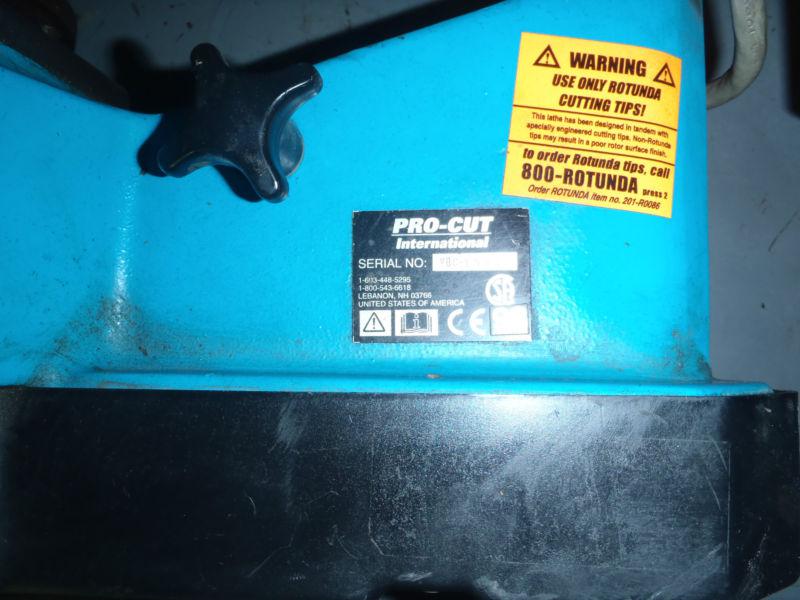 pro-cut on car brake lathe head, US $895.00, image 2