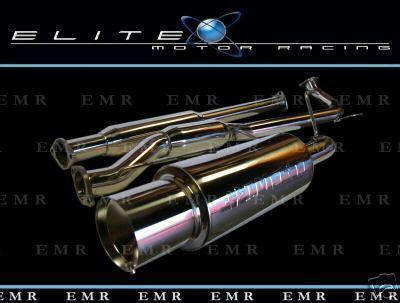 Tenrai serie catback exhaust system 98-02 accord 2 door