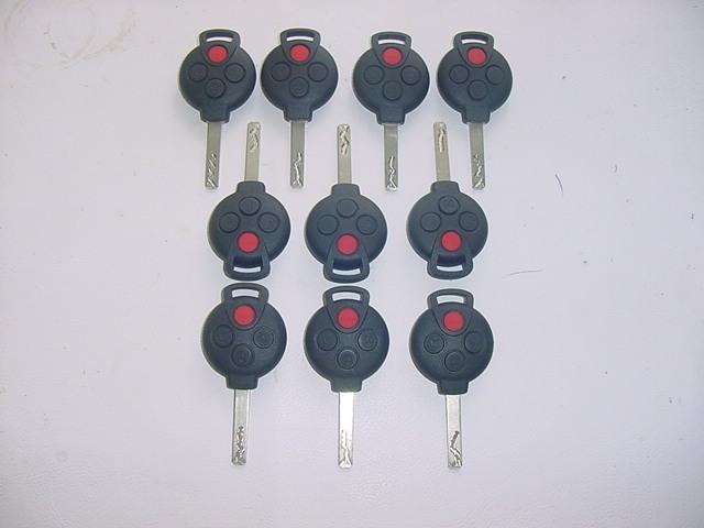 Lot 10, 2009-2011 mercedes benz smart car fortwo keyless entry remote fob