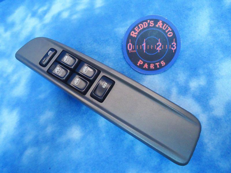02-05 gmc envoy master power window switch oem used button finish 271r
