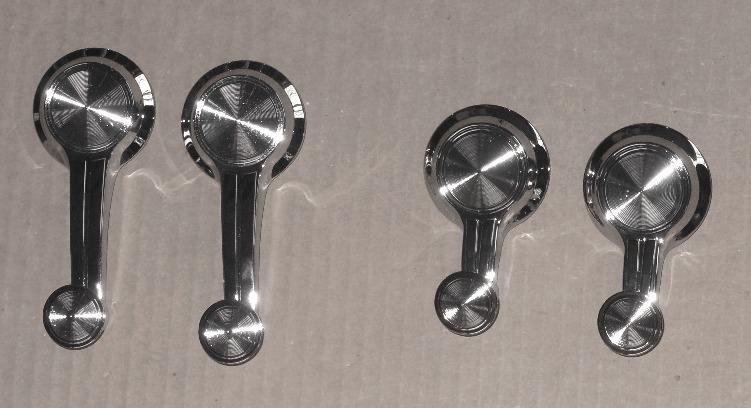 New door window vent window handles 65-66 chevrolet corvette