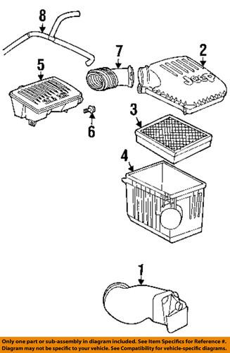 Jeep oem 5018322aa air inlet-body