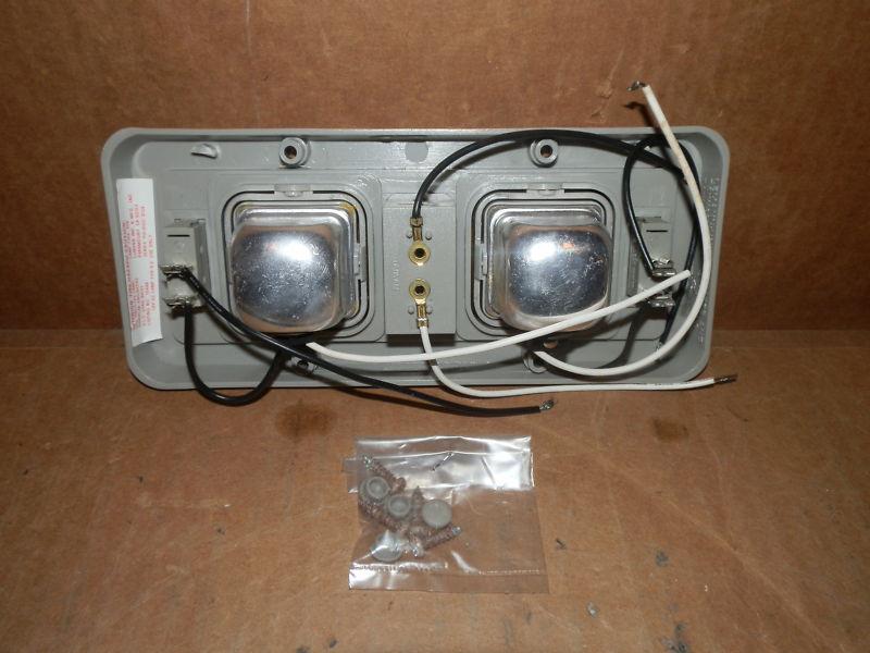 12 VOLT GREY HELIX INTERIOR DOUBLE SWIVEL LIGHT , US $2.99, image 2