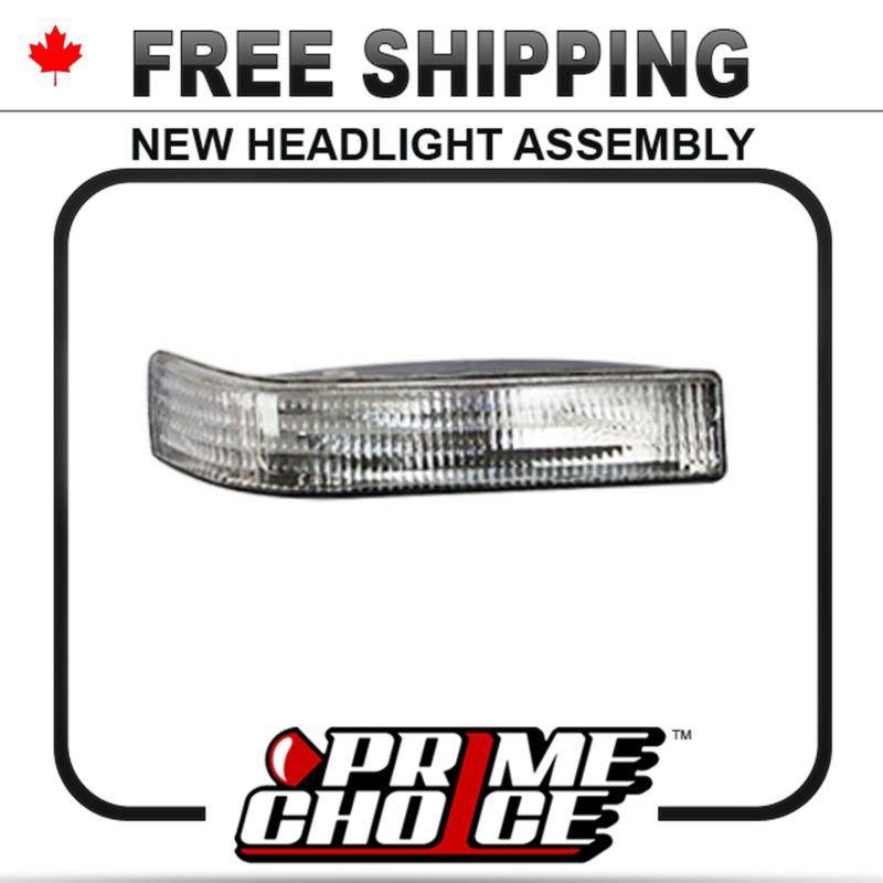 Parking/turn signal light corner lamp assembly for right hand passenger side rh