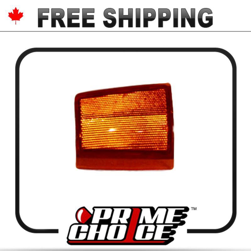 New side marker corner light upper reflector for left hand driver side lh