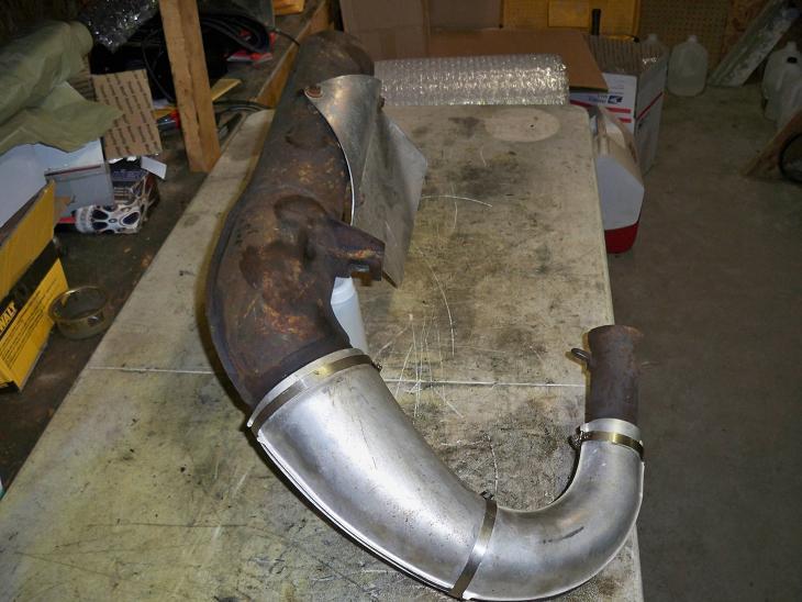 Polaris indy super sport 550 indy trail 550 xcf 440 exhaust tuned pipe 1260876